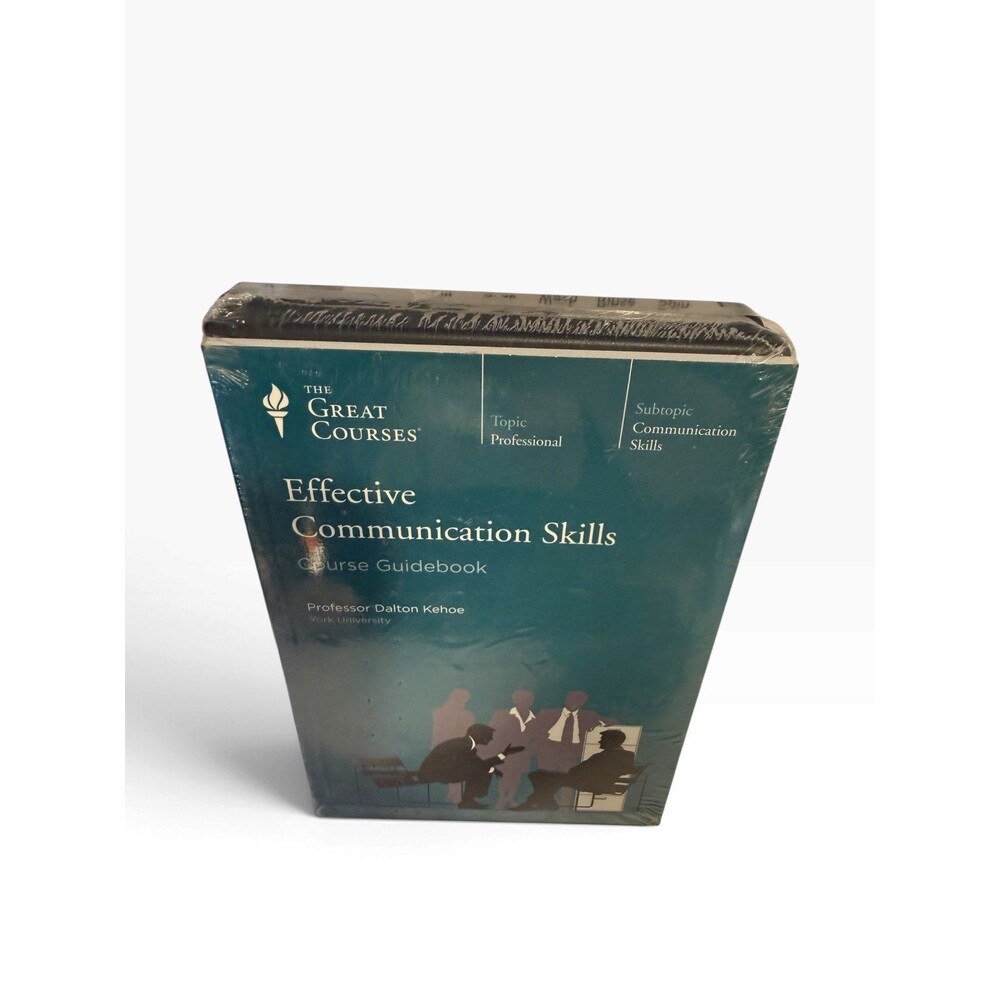 SEALED - The Great Courses Effective Communication Skills Course Guidebook DVD